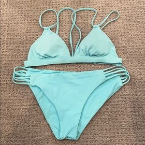 L*Space Blue Bikini Set MEDIUM